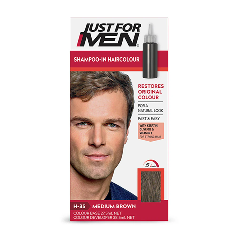 Just For Men – Shampoo-In Haircolour – Medium Brown