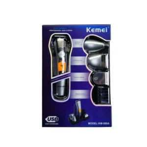 Kemmi Kemei KM-580A 7-in-1 Professional Electric Hair Trimmer Clipper - Electronics