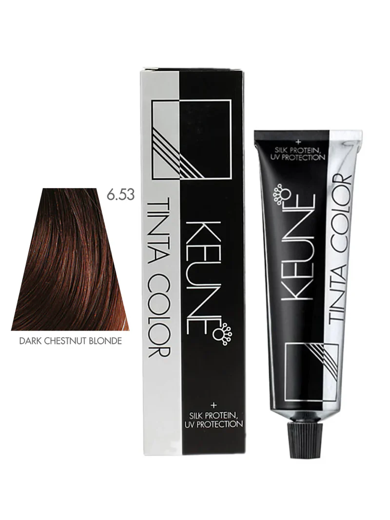 Keune Hair Color Tinta Color – 6.53 Dark Chestnut Blonde