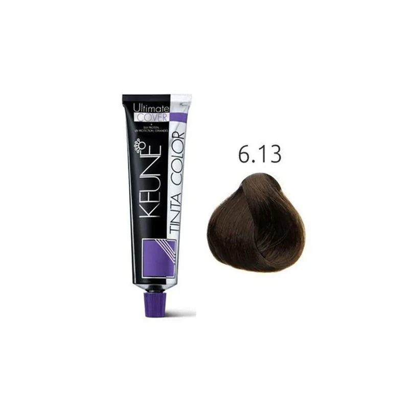 Keune Tinta Hair Color – 6.13 Dark Ash Golden Blonde
