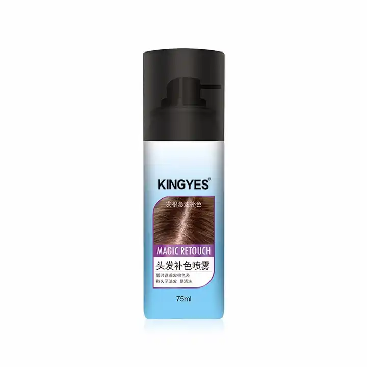 KingYes Spray Natural Hair Root Color Spray