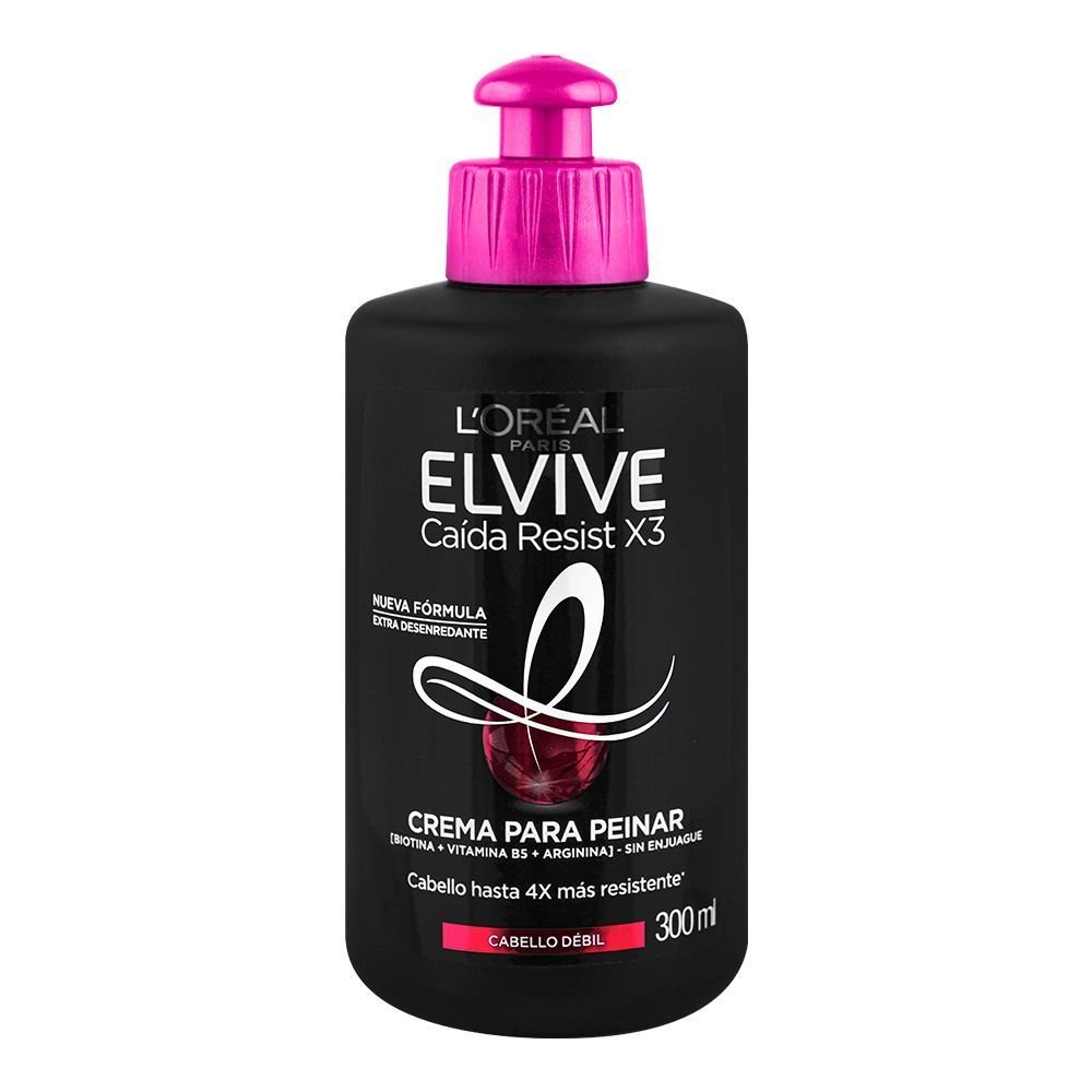 L’Oreal Paris Elvive Resist X3 Weak Hair Styling Cream, 300ml