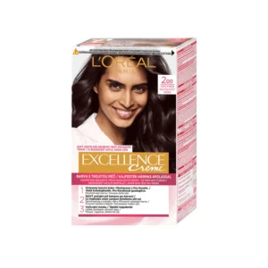Loreal Excellence Hair Color - 200 Black Brown - Hair Care