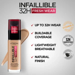 LOreal Paris - Infallible 24h Liquid Foundation - All Shades Avaliable