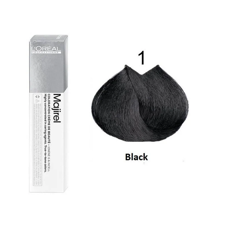 Loreal Professionnel Majirel Hair Color - 1 Black - Hair Care