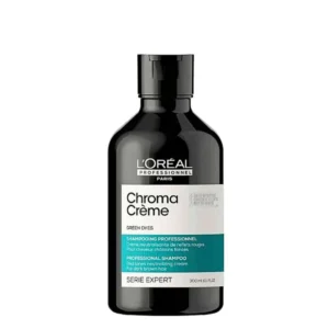 Loreal Series Expert Chroma Creme green Dyes Shampoo 300ml - Artificial Conditioners