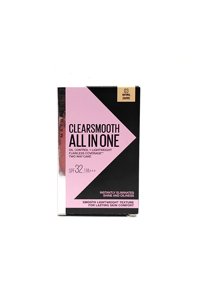 Maybelline Clear Smooth All In One Powder – 03 Natural