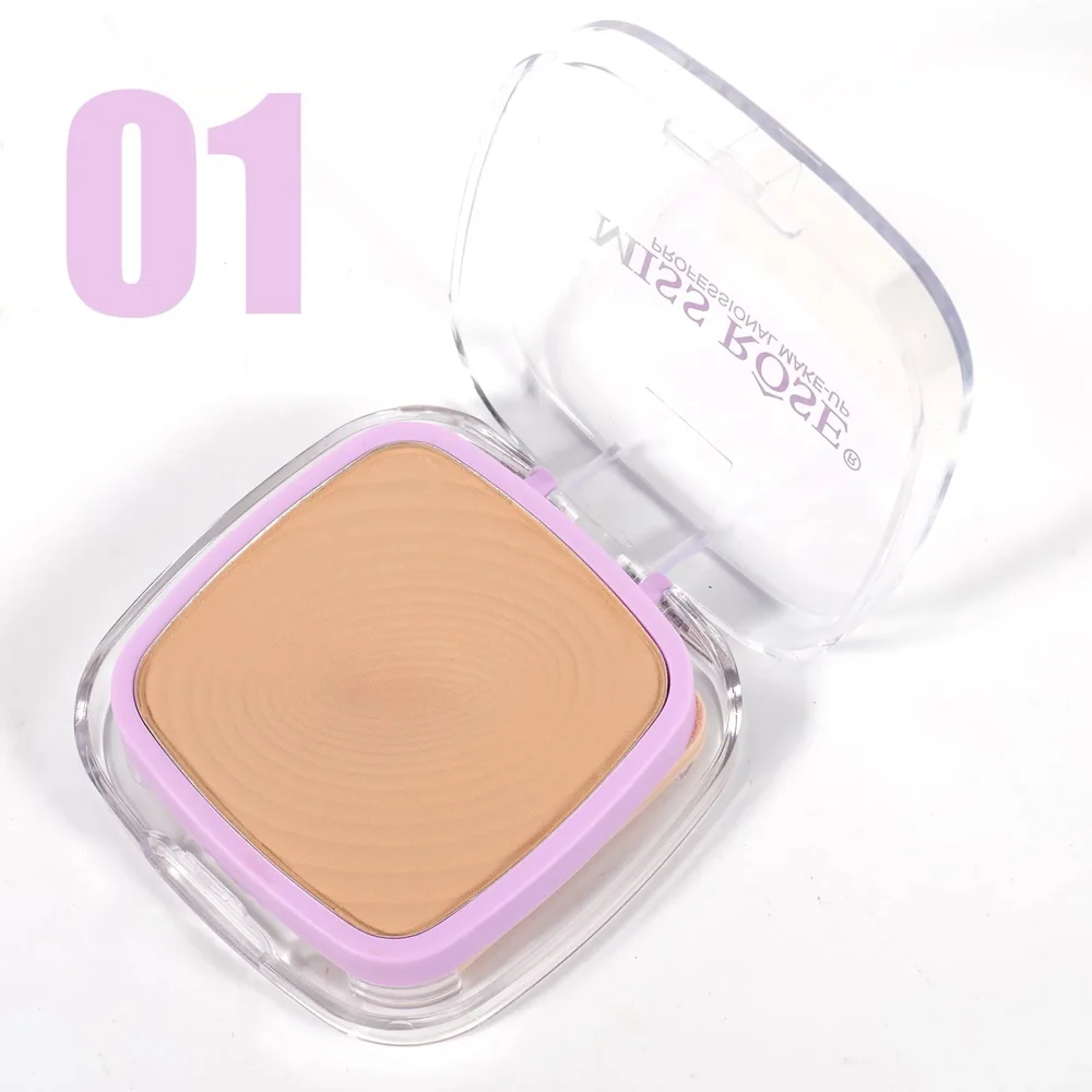 Miss Rose Glow-Gild Compact Powder (All Shades Avaliable)
