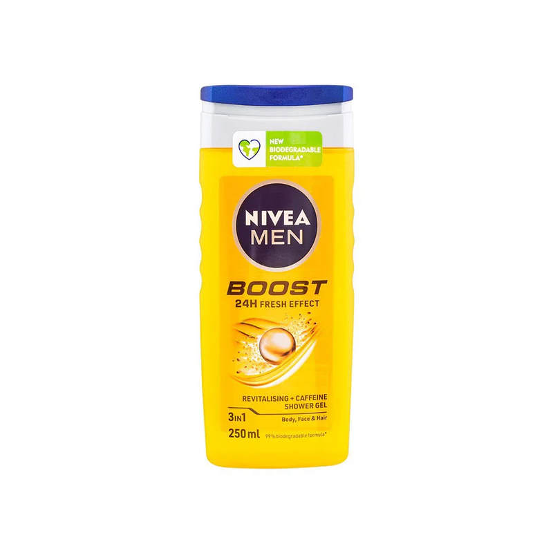 Nivea Men 3 IN 1 Boost Shower Gel 250ml