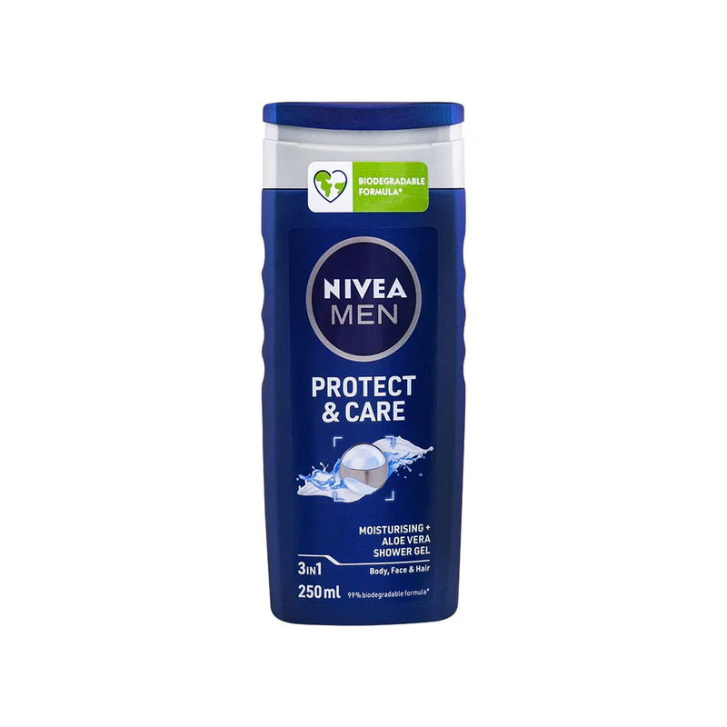Nivea Men 3 IN 1 Protect And Care Shower Gel 250ml