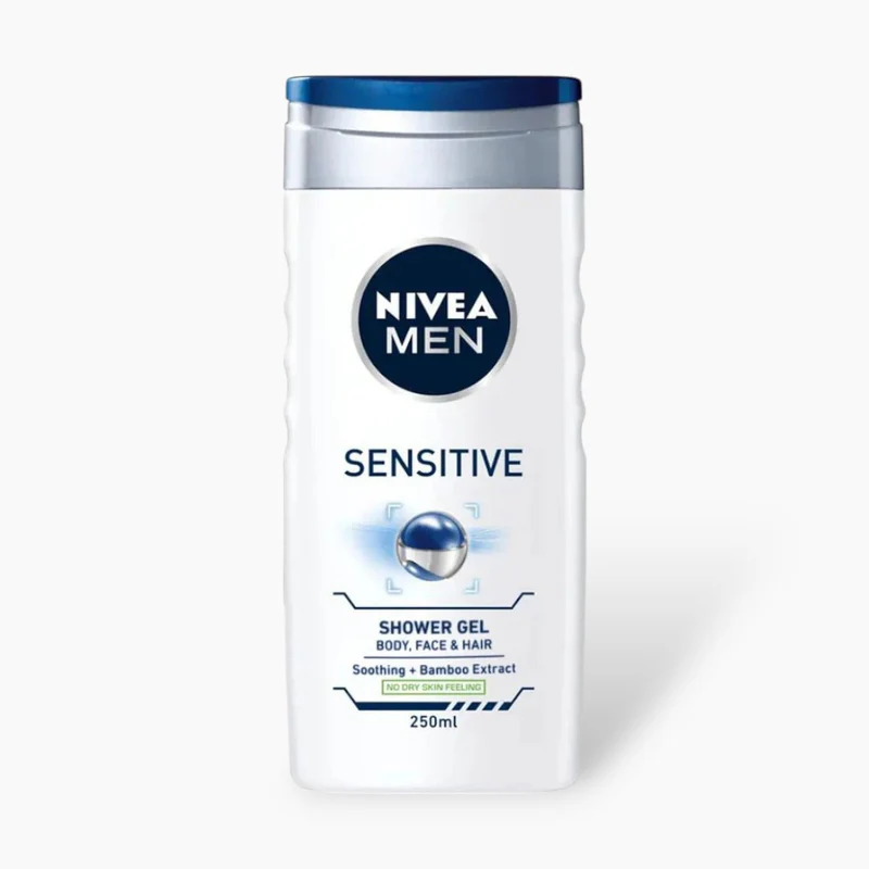 Nivea Men 3 In 1 Sensitive Shower Gel 250ml