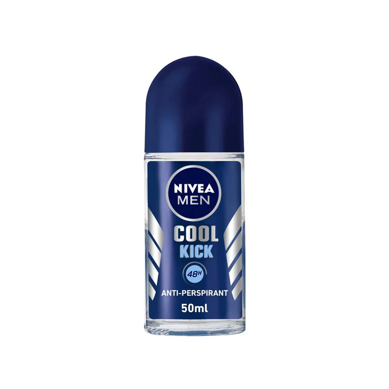 Nevia Nivea Men 48H Cool Kick Roll On 50ml - Deodorants & Roll Ons