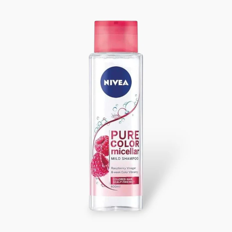 Nivea Raspberry Pure Color Micellar Mild Shampoo 400ml