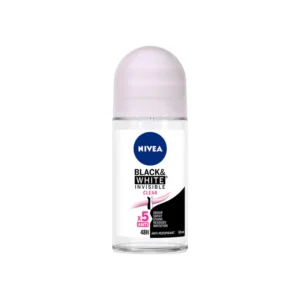 Nevia Nivea Women Invisible Black & White Clear Roll On 50ml - Deodorants & Roll Ons