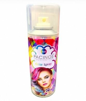 Pacinos Hair Dye Spray Self Use Modeling Easy to Use Easy to Wash Temporary Hair Color Spray