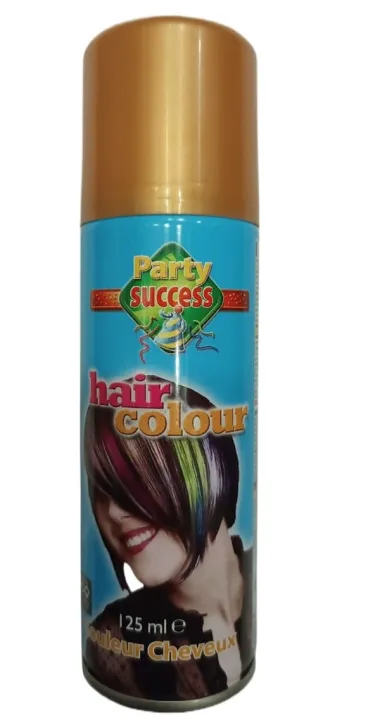 Party Success Temporary Hair Color Spray, Non-Damaging Instant Hair Dye, No Bleaching Needed, Non-Sticky, Washable and Leaves No Residue
