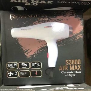 Remington 3800W Air Max Ceramic Hair Dryer S3800 - Electronics