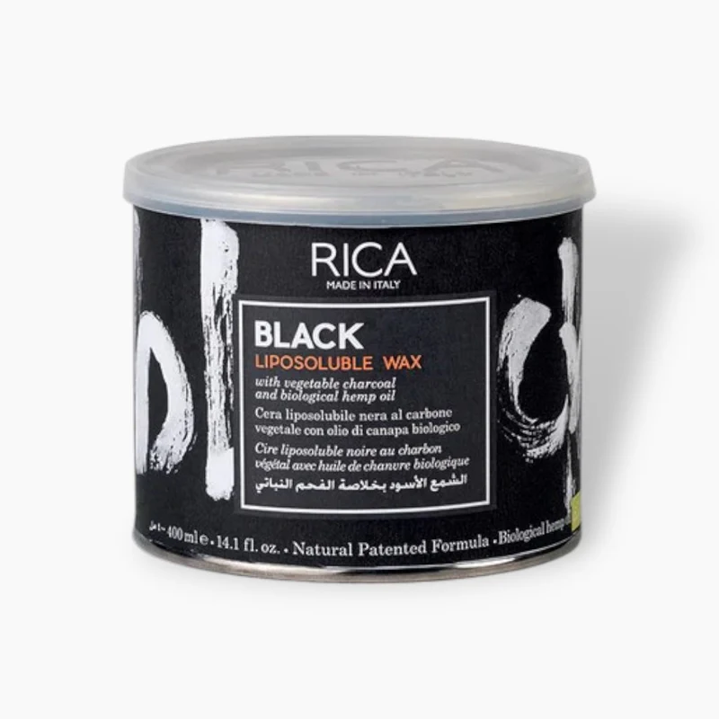 Rica Black Liposoluble Wax 400ml