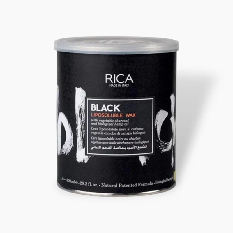 Rica Black Liposoluble Wax 800ml