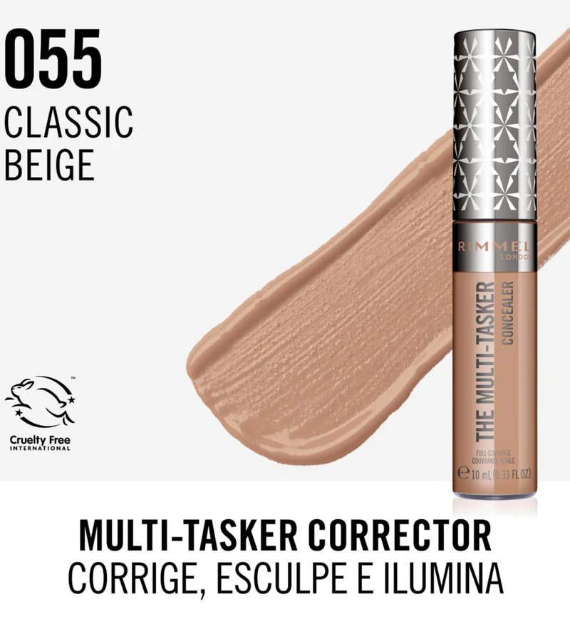 Rimmel Multi Tasker Concealer 10ml - 055 Classic Beige - Concealer & Color Corrector - view 4