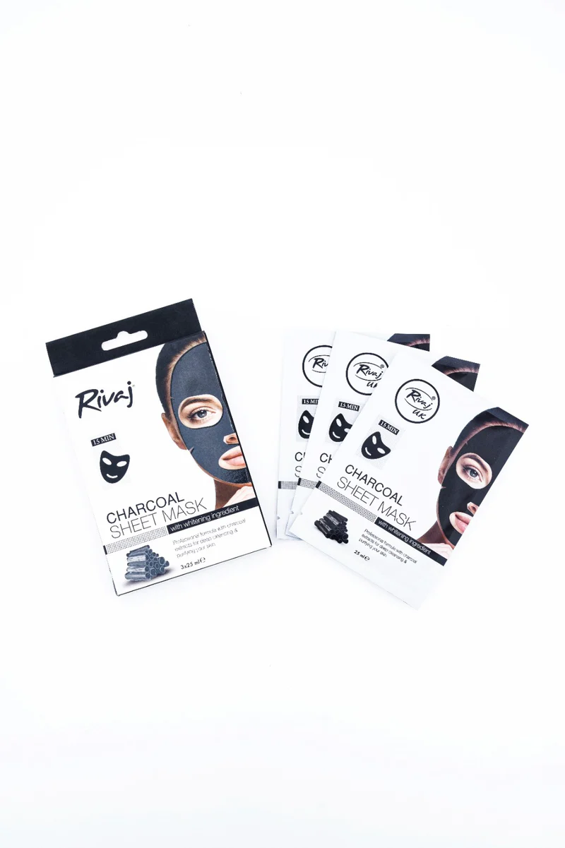 Rivaj Charcoal Sheet Mask - view 4