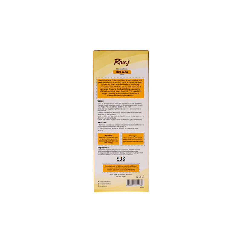 Rivaj Depilatory Hot Wax (Lemon) - Skin Care - view 4