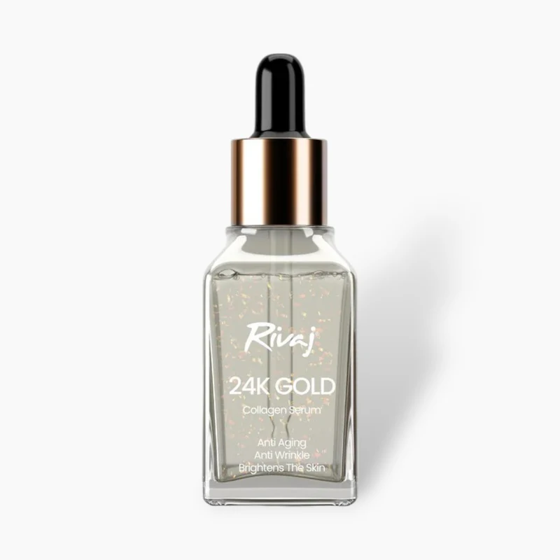 Rivaj Face Serum – 24k Gold (30ml)