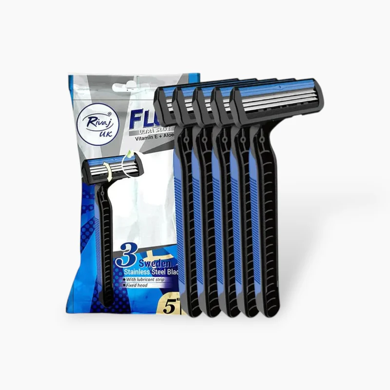 Rivaj Flux Razor – Men (Pack of 5)