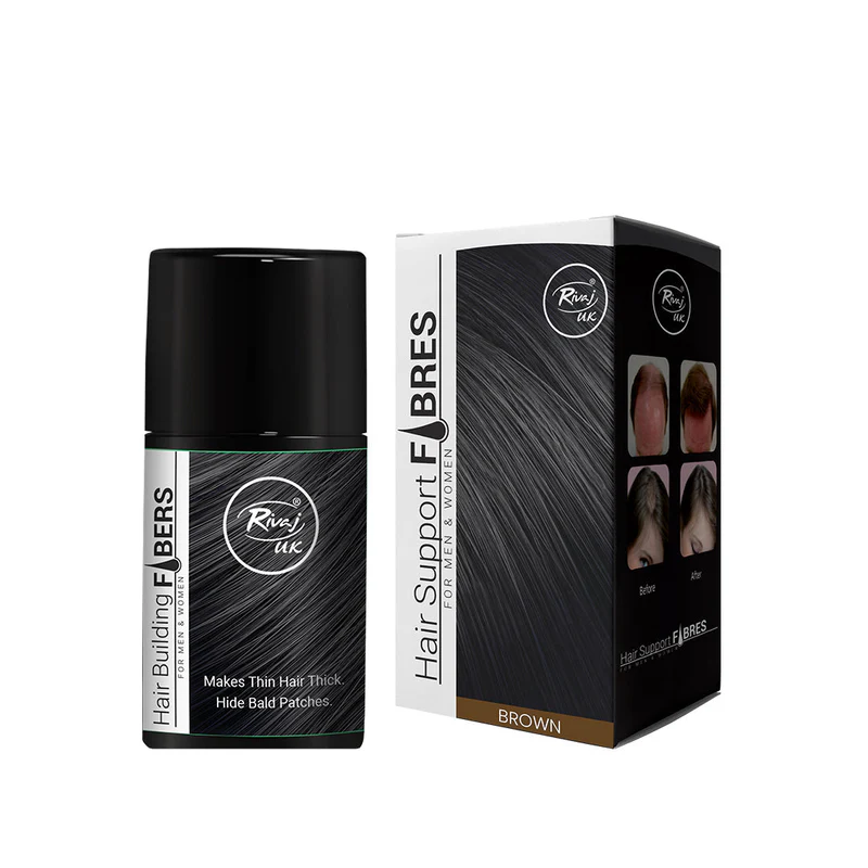 Rivaj Hair Building Fibers 25g - Brown - Hair Care - view 2