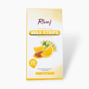 Rivaj Hair Removing Body Wax Strips (Lemon & Honey) - Skin Care
