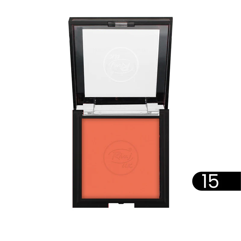 Rivaj Matte Single Blush On Powder - 15