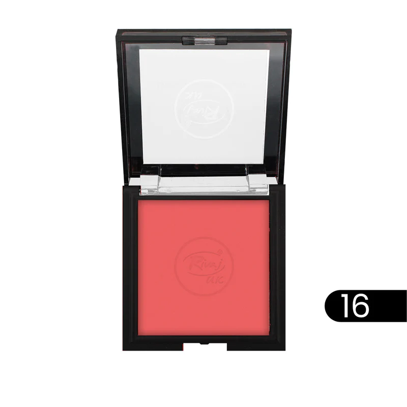 Rivaj Matte Single Blush On Powder - 16