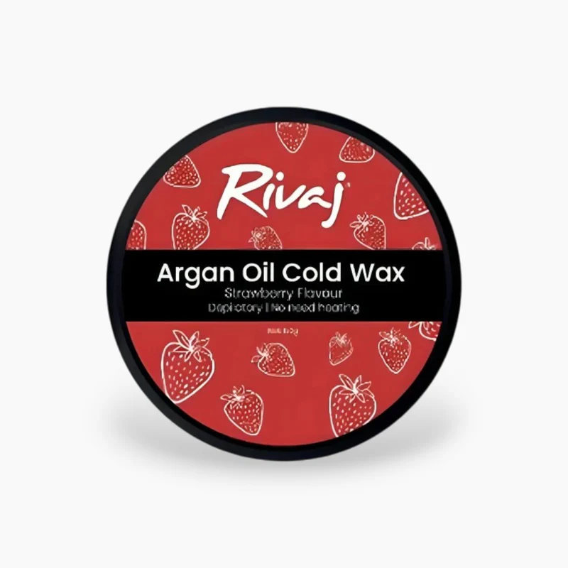 Rivaj Strawberry Argan Oil Cold Wax 200g