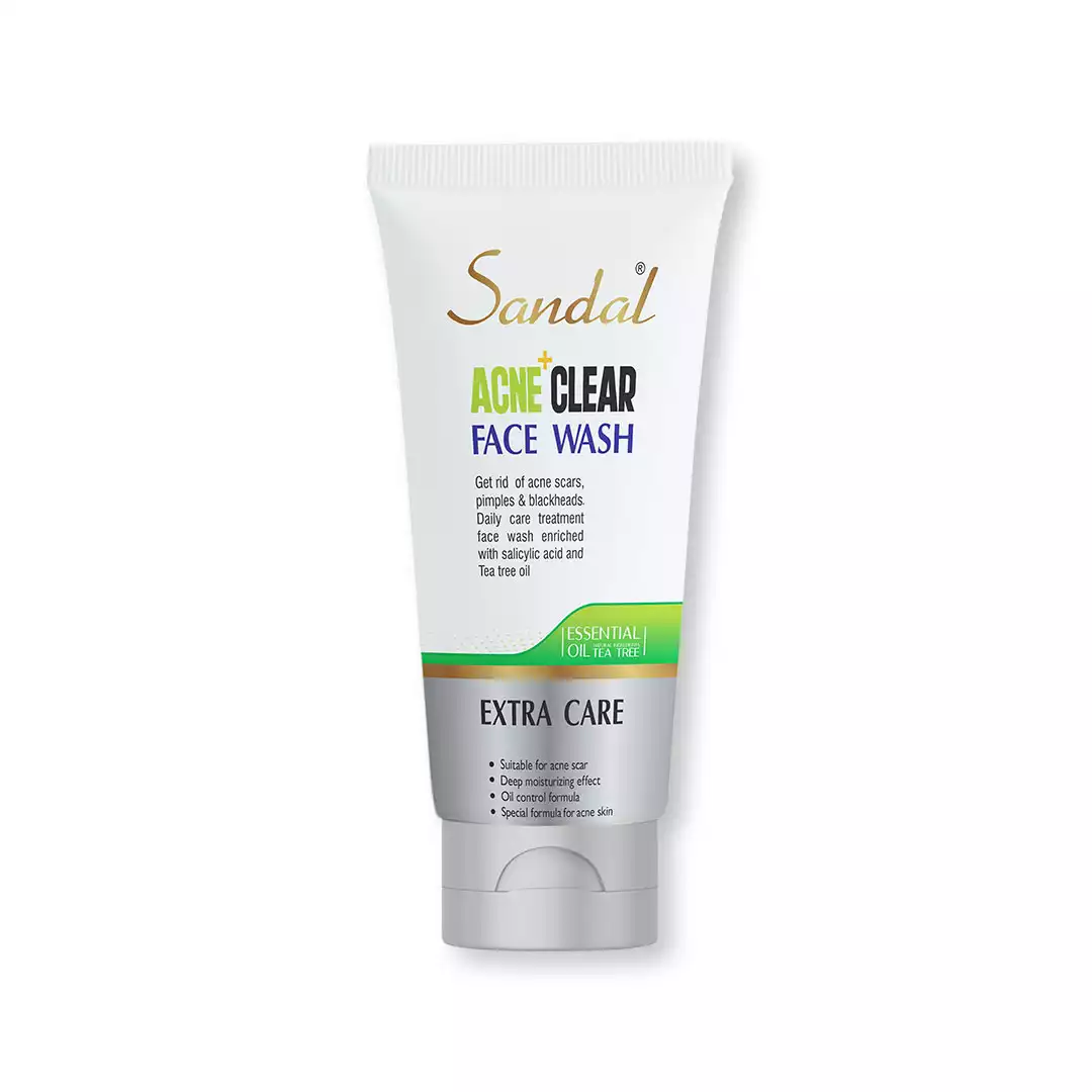 Sandal Acne Clear Face Wash