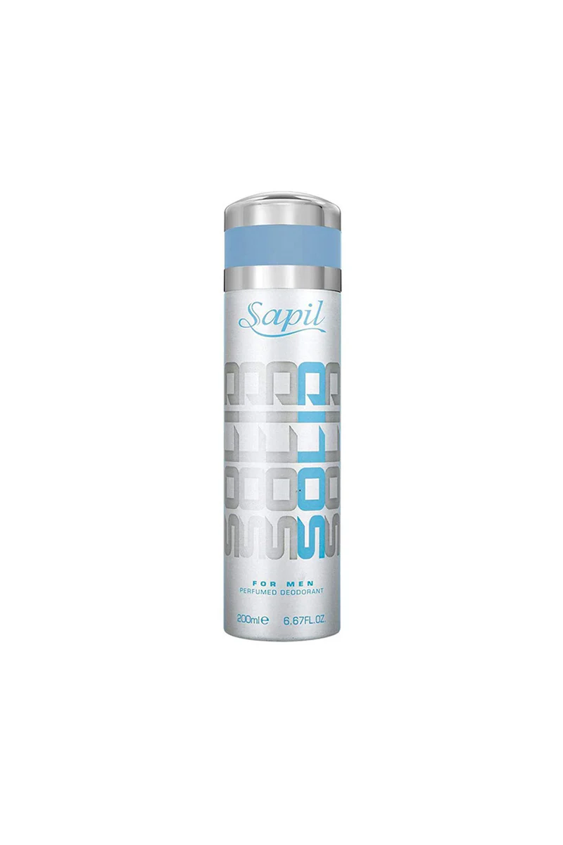 Sapil Men Solid Silver Body Spary 200ml