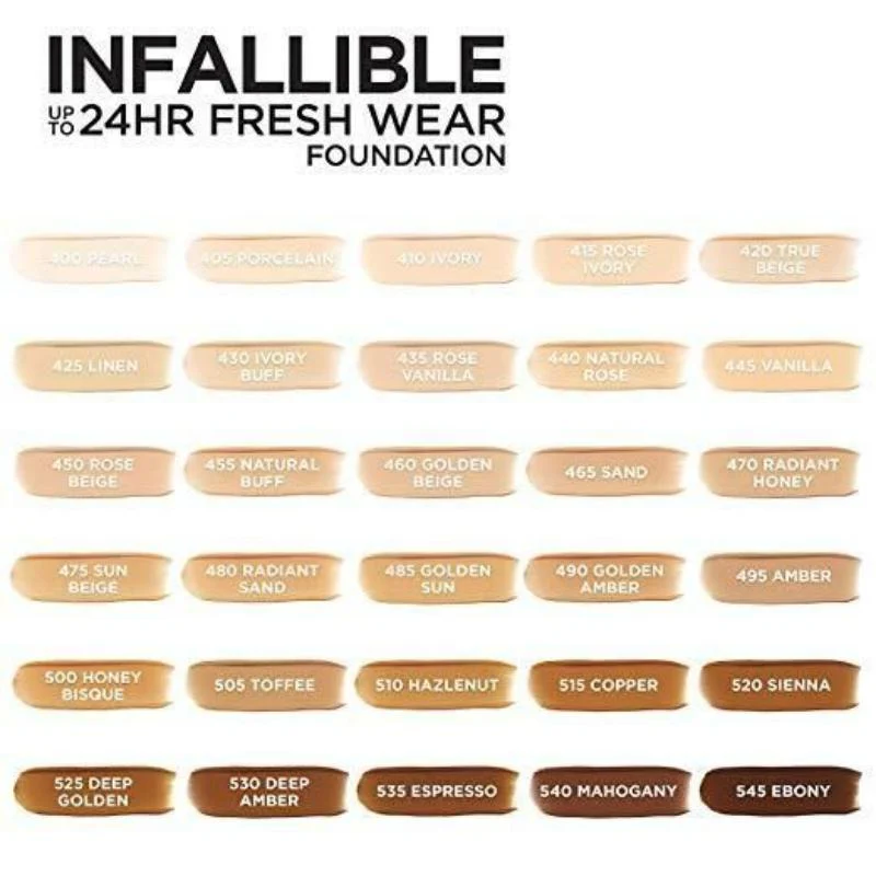 LOreal Paris - Infallible 24h Liquid Foundation - All Shades Avaliable - Image 2