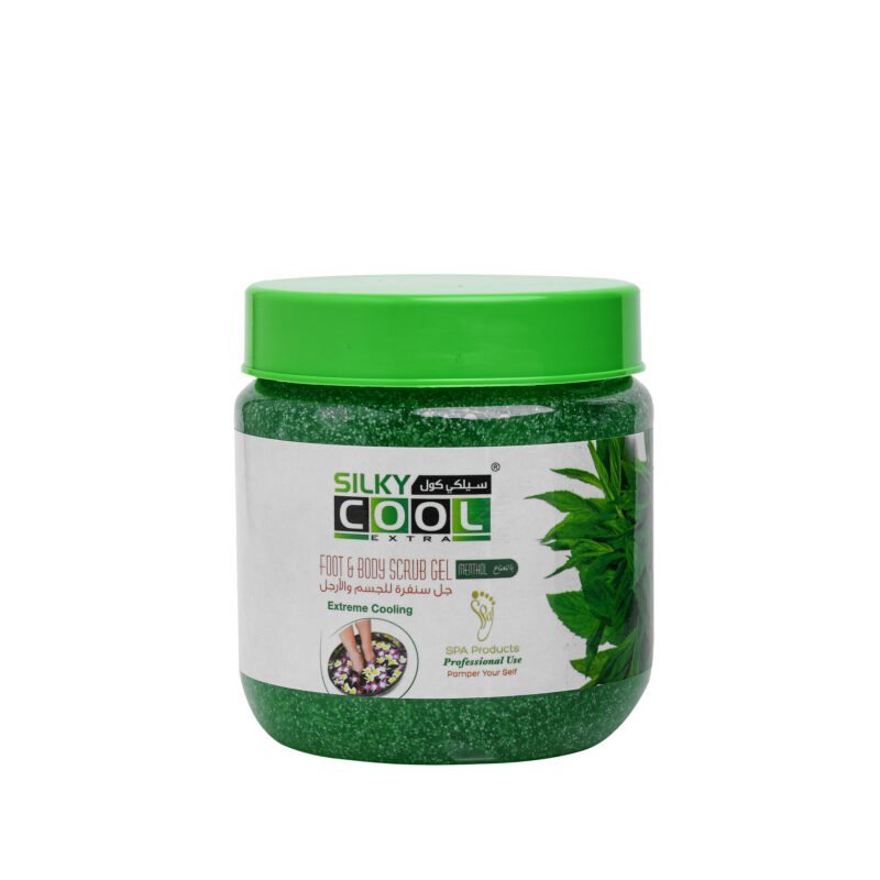 Silky Cool Foot & Body Scrubs Washes