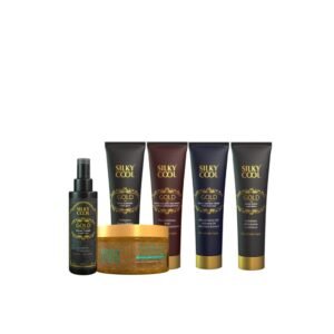 Silky cool Gold Facial Kit Small 6 Products