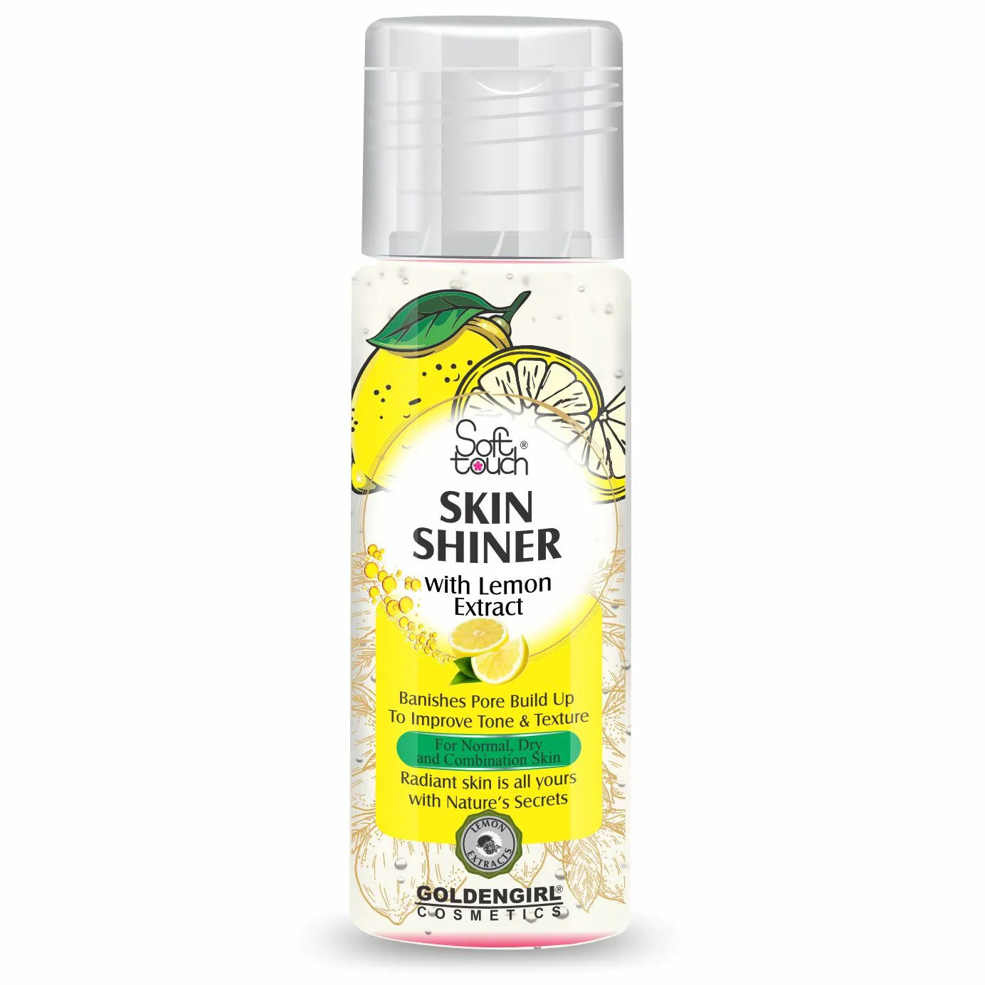 Soft Touch Skin Shiner Lemon Enriched 120ML