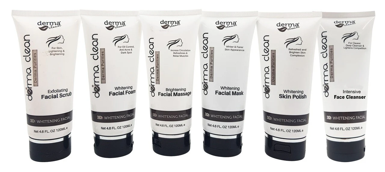 The Derma Clean 3D Whitening Facial Tube