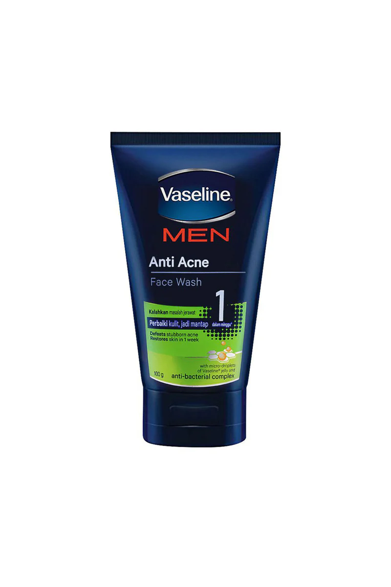Vaseline Men Anti Acne Face Wash 100ml